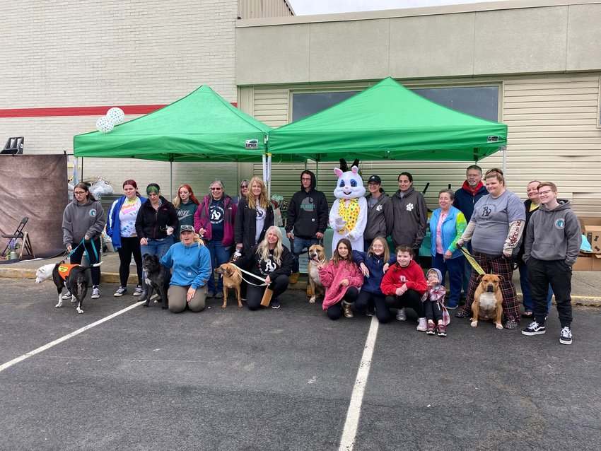 The Easter Bunny and many volunteers helped at a recent benefit for the Pike County Humane Society.